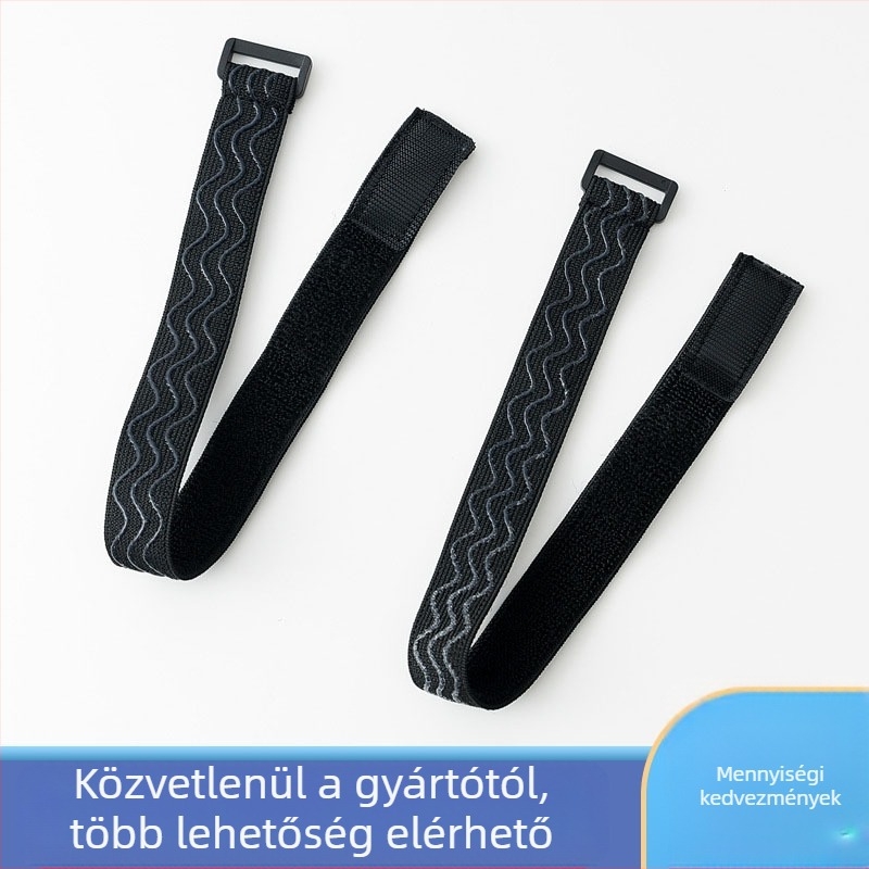 Hosszú csizmák leesésgátló tépőzáras pántokkal, Harisnyák félpántokkal, Magas szárú csizmák csúszásgátló térdpántokkal