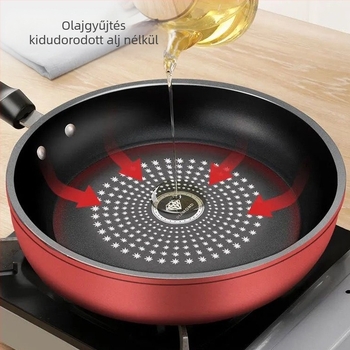 Tapadásmentes serpenyő Háztartási omlett Palacsinta Steak Serpenyő Tapadásmentes gáztűzhely Palacsinta serpenyő Indukciós tűzhely