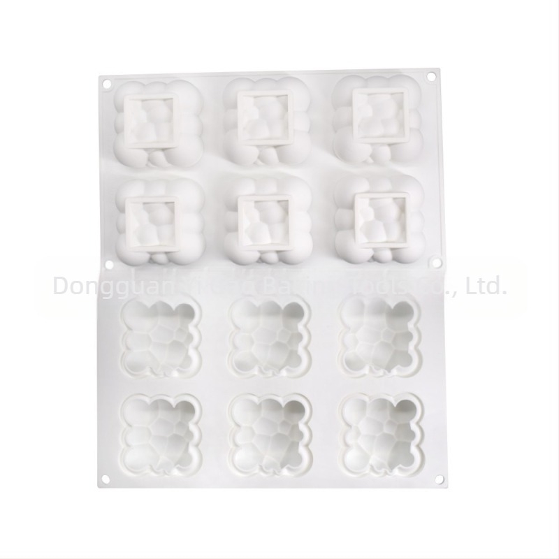 6 db Xiangyun mousse torta szilikon forma DIY sütőzselés mousse forma szilikon forma sütőforma