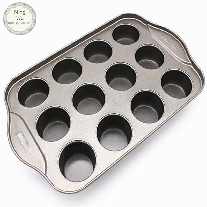 12 darabos kerek, élő aljú mini muffin sütőforma DIY papírpohár muffin sütőforma 12 darabos sütőforma
