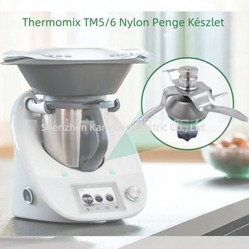 [Határokon átnyúló kizárólagos] Alkalmas TM5/6 rozsdamentes acél pengéjű Thermomixhez Csere tartozékok TM5/6 nejlon kés