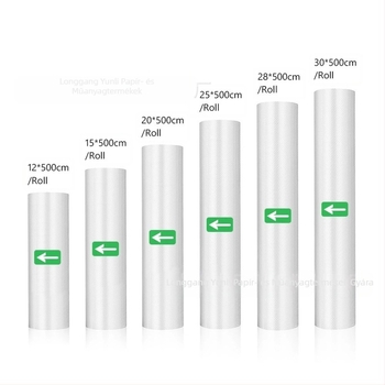 Vákuumtömítő tekercses zacskó háztartási vákuumzacskó frissen tartó lezárt zacskó élelmiszeripari minőségű koextrudálás új anyagból