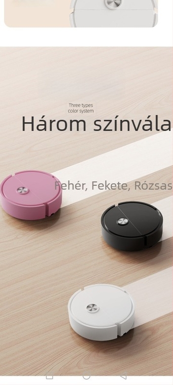 Intelligens seprőgép, tisztítóporszívó, automata seprőrobot, kis háztartási gépek, ajándék padlótisztító, seprés, szívás és felmosás egyben