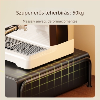 Asztali kávéfőző tároló állvány, kávékapszula tároló, vízbár, barkácsolás, teafilter kihúzható tároló állvány, csészetartó