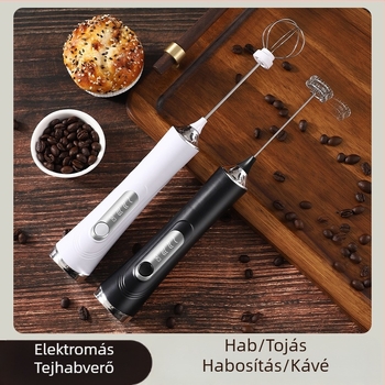 Tejhabosító Kávéhabosító Háztartási elektromos tejhabosító Tejkeverő Kézi tojáshabverő Tejhabosító Tejhabosító