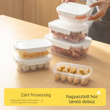Étel frissen tartó doboz mikrohullámú sütő fűtés ebéddoboz irodai dolgozó ebéddoboz fagyasztott réteg fagyasztott hús hűtőszekrény gyümölcstároló doboz