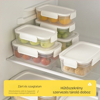 Étel frissen tartó doboz mikrohullámú sütő fűtés ebéddoboz irodai dolgozó ebéddoboz fagyasztott réteg fagyasztott hús hűtőszekrény gyümölcstároló doboz