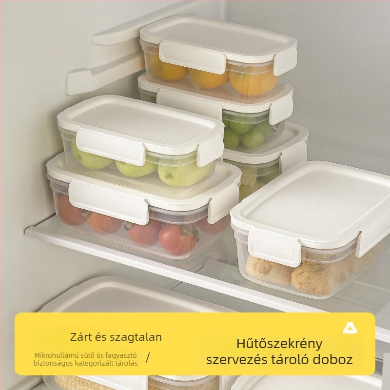 Étel frissen tartó doboz mikrohullámú sütő fűtés ebéddoboz irodai dolgozó ebéddoboz fagyasztott réteg fagyasztott hús hűtőszekrény gyümölcstároló doboz