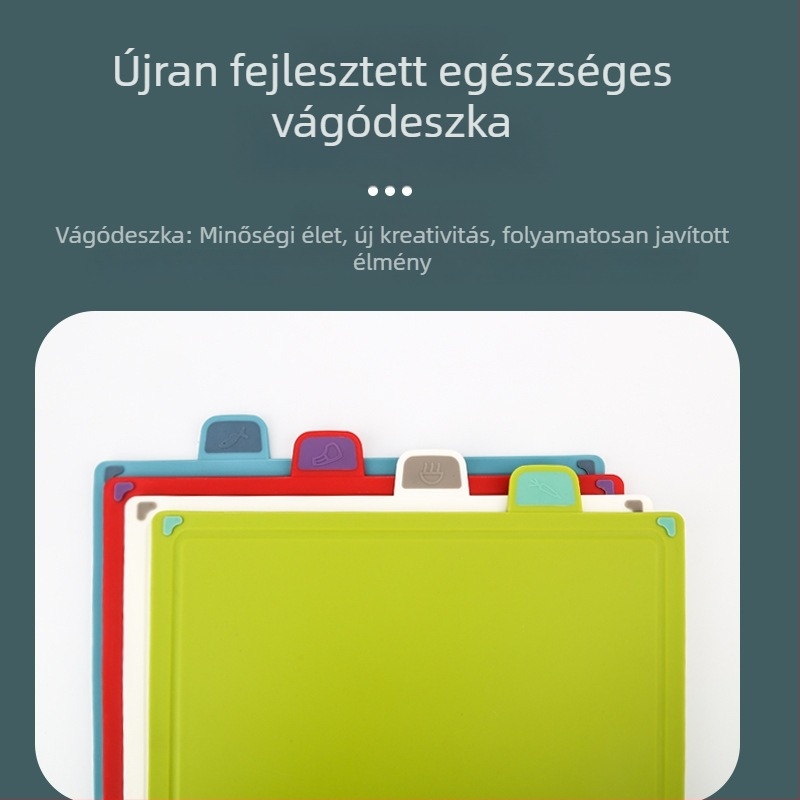 Osztályozott háztartási vágódeszka, határokon átnyúló, kiváló minőségű kiegészítő élelmiszer-antibakteriális vágódeszka, vágódeszka, penészálló gyümölcsvágódeszka, vágódeszka, vágóruha