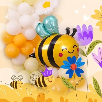 Új Daisy Bee Blast láncos öltöny évfordulós kompozíció neme felfedi születésnapi hangulatkellékeket