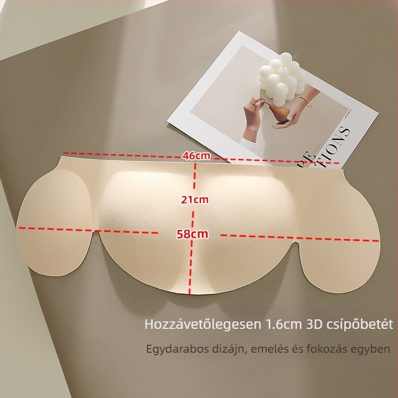 Párnázott fenékemelő farmer a fenék kiemelésére és formálására, unisex vastagított csípőemelő varázslat barack alakú és gyönyörű fenékért