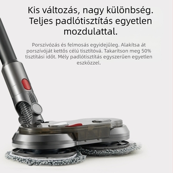 A Dy*Son Dai*Sen porszívó V7V8V10V11 háztartási permetező felmosófejjel, beépített szívó- és padlótisztító funkcióval kompatibilis.