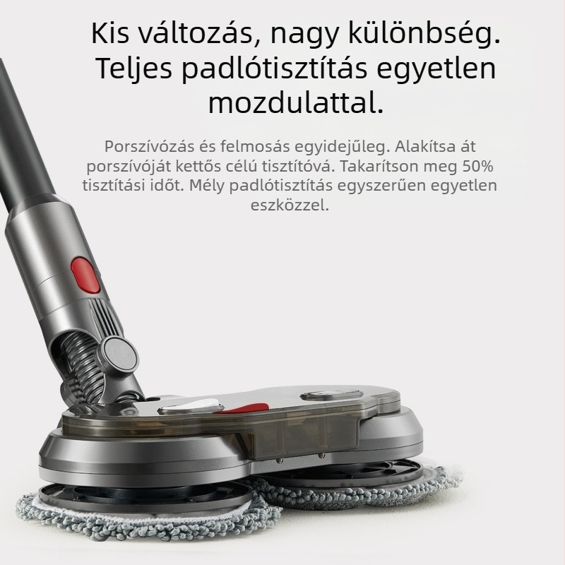 A Dy*Son Dai*Sen porszívó V7V8V10V11 háztartási permetező felmosófejjel, beépített szívó- és padlótisztító funkcióval kompatibilis.