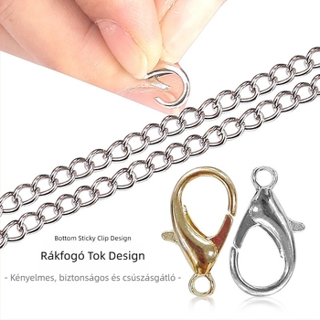 Gyöngyláncos cipőfűzők, beszerelésmentes cipők, nagyméretű, sarok nélküli cipőfűzők, szandálok, séta, leejtett cipők lusta embereknek, több pántos cipőfűzők