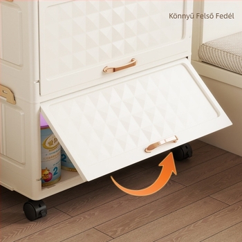 Nappali Játék Snack Padlón Álló Tárolóállvány Kollégiumi Vastagított Tárolószekrény Egyszerű Tárolókeret Kerekes Kombinált Tárolószekrény