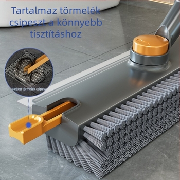 Gap Brush Padlókefe WC Speciális Kemény Kefe Padló Hosszú Nyél Fürdőszoba Tisztítás Padló Szőnyeg WC Kefe