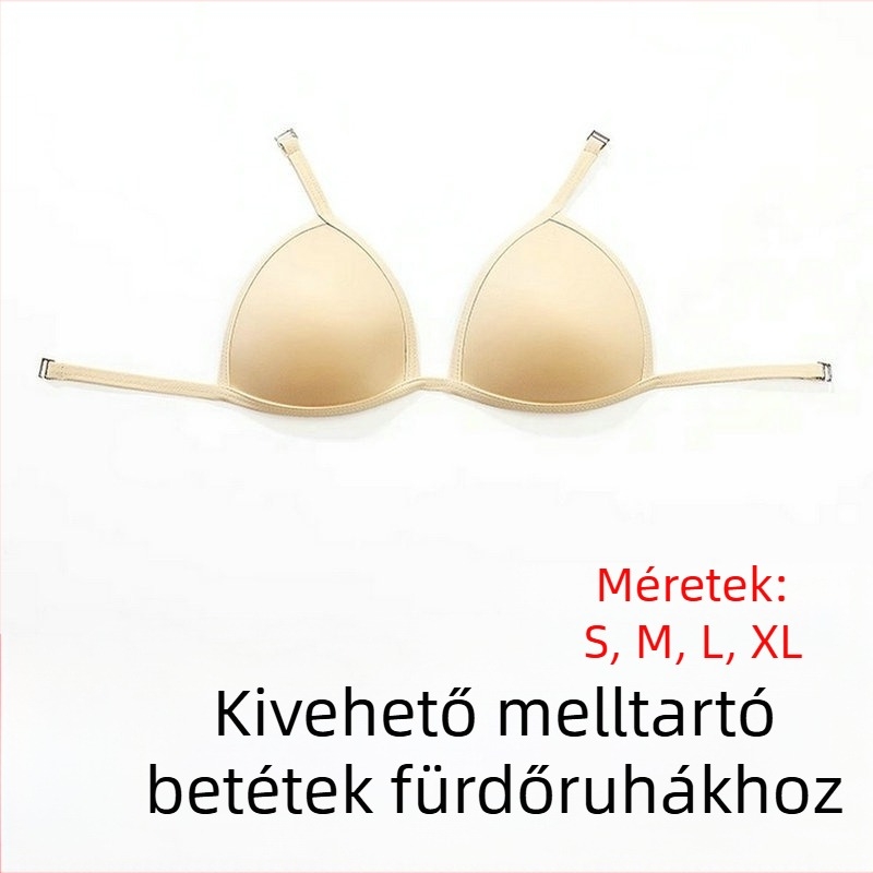 Bikini aktivitáskosár melltartóbetétek dudorodásgátló professzionális fürdőruha melltartóbetétek levehető akasztóval verseny fürdőruha kosárhoz