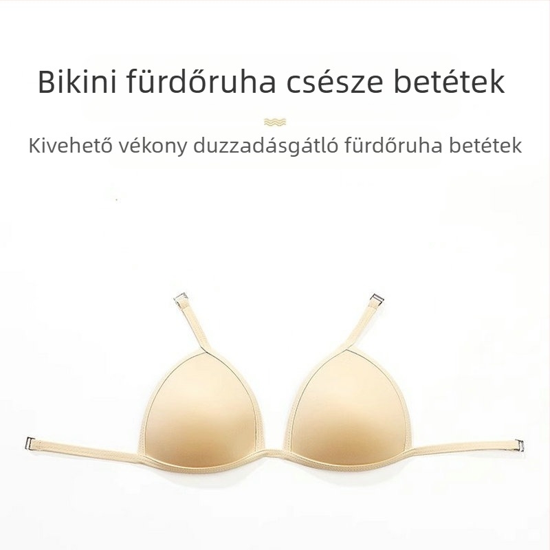 Bikini aktivitáskosár melltartóbetétek dudorodásgátló professzionális fürdőruha melltartóbetétek levehető akasztóval verseny fürdőruha kosárhoz