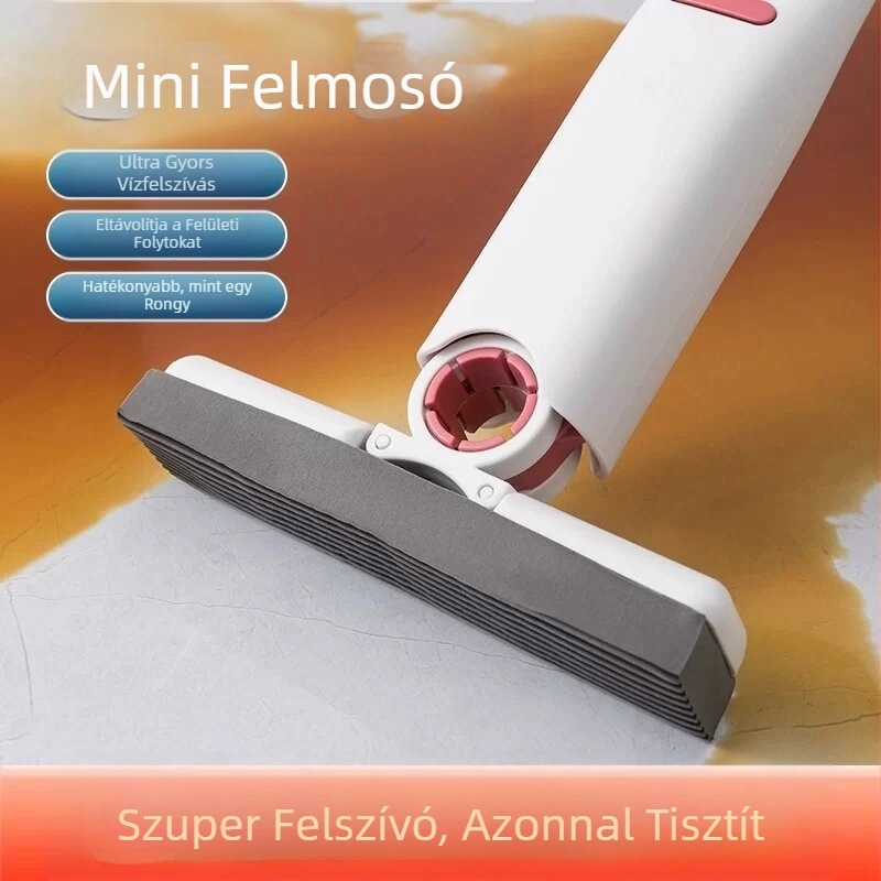Asztali mini felmosórongy, lusta, kézi, kéz nélküli, ragasztott pamut konyhai fürdőszobai mosdófelmosó