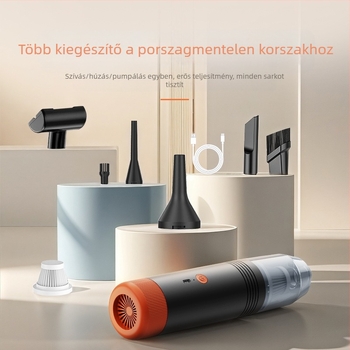 Gyárilag közvetlen, határokon átnyúló, multifunkcionális autós porszívó, vezeték nélküli töltésű, kézi, hordozható autós háztartási porszívó