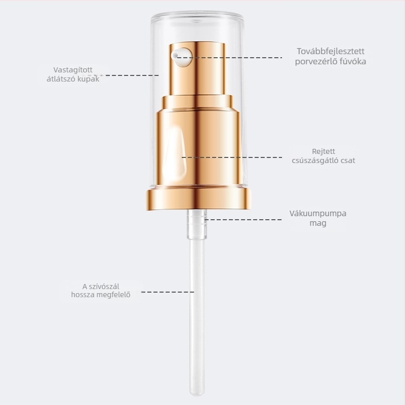 Alkalmas Estee 30ml-es formális Lauder dw sminkalapozó folyékony pumpás fejhez, speciális vákuumprés pumpás csere fúvókához