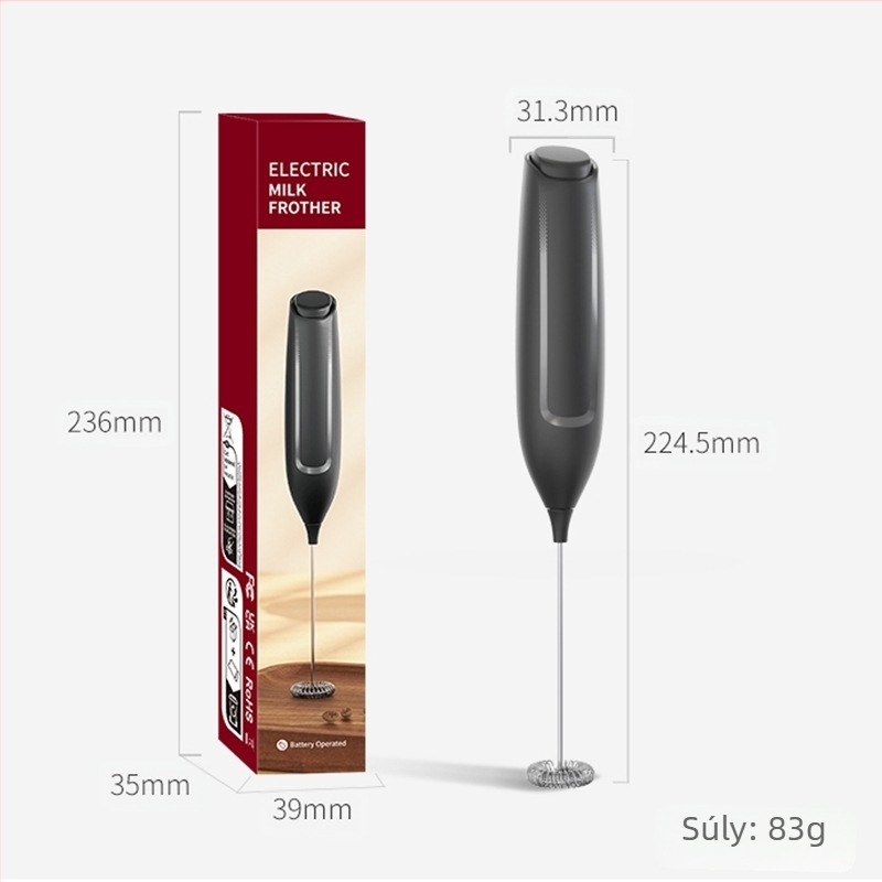 Határokon átnyúló új elektromos tejhabosító, tojáshabverő, mixer, kis tojáshabverő, kézi habverő, kávéfőző eszköz