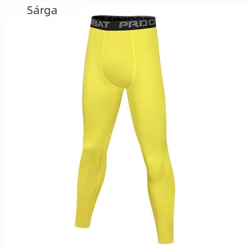 Szűk nadrág férfi kilences nadrág futó edző kosárlabda leggings magas szárú rugalmas nadrág gyorsan száradó sportruházat fitnesz nadrág nagykereskedelem