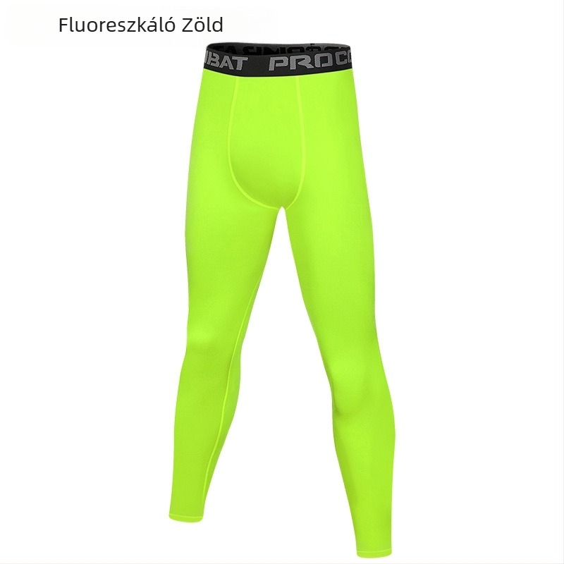 Szűk nadrág férfi kilences nadrág futó edző kosárlabda leggings magas szárú rugalmas nadrág gyorsan száradó sportruházat fitnesz nadrág nagykereskedelem