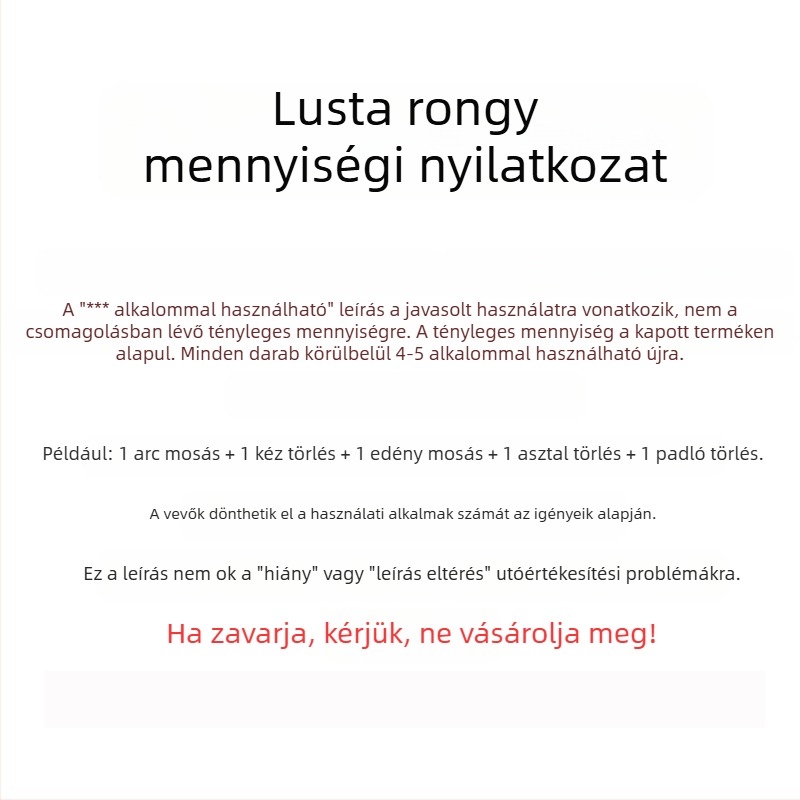 Konyhai lusta rag eldobható nedves és száraz mosogatókendő, nem foltosodó olajat nedvszívó háztartási tisztítókendő nagykereskedelem