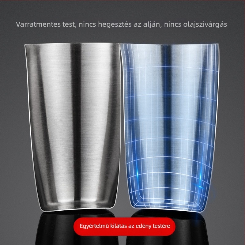 Rozsdamentes acél olajfazék, 304-es konyhai, európai stílusú edény, kreatív étolajfazék, szivárgásmentesre bővíthető, 700–500 ml-esre