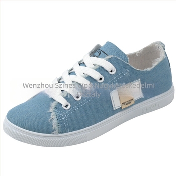 Egyrészes, új, diáklány vászoncipő, kényelmes, könnyű, hétköznapi cipő, kockás, régi, pekingi, női vászoncipő