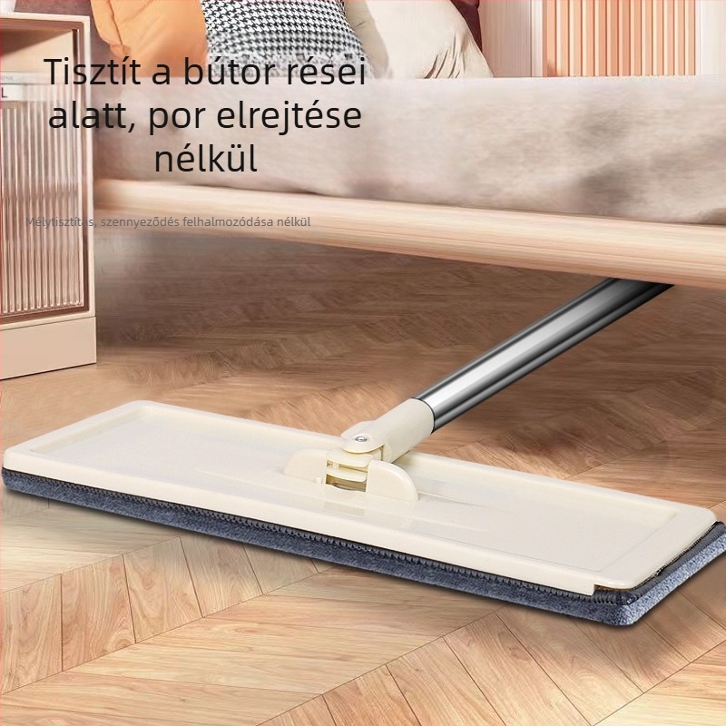 Karcolásos felmosó kendő csere kendő lapos ragasztó kéz nélküli felmosó kendőfejjel porfelmosó lusta kiegészítők