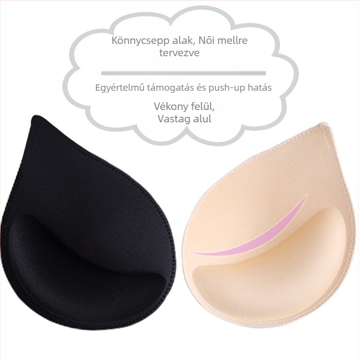 Melltartóbetétek, Vastagított betétek, Kis mellű push-up sportmelltartók, Melltartók, Mellkaspántok, Fürdőruhák, Lélegző push-up szivacs alátétek