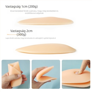 Csúszásgátló hamis fenékvédő símatrac szilikon betéttel, kivehető szilikon betéttel, csípőemelő nadrággal