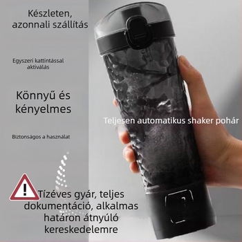 Határokon átnyúló új, csúcskategóriás kávéscsésze keverőpálca hordozható töltés sport fitnesz automatikus