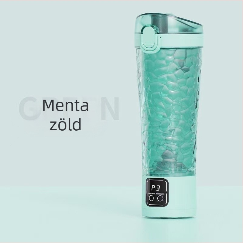 Határokon átnyúló új, csúcskategóriás kávéscsésze keverőpálca hordozható töltés sport fitnesz automatikus