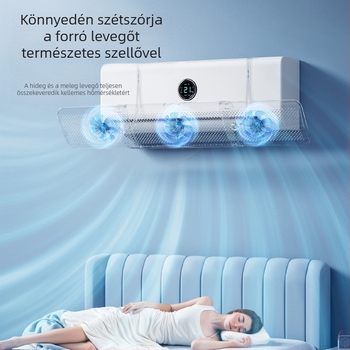 Légkondicionáló szélvédő lyukasztás nélkül, függő, közvetlen fújásgátló légterelő háztartási fali légkondicionáló légkivezető terelő nagykereskedelem