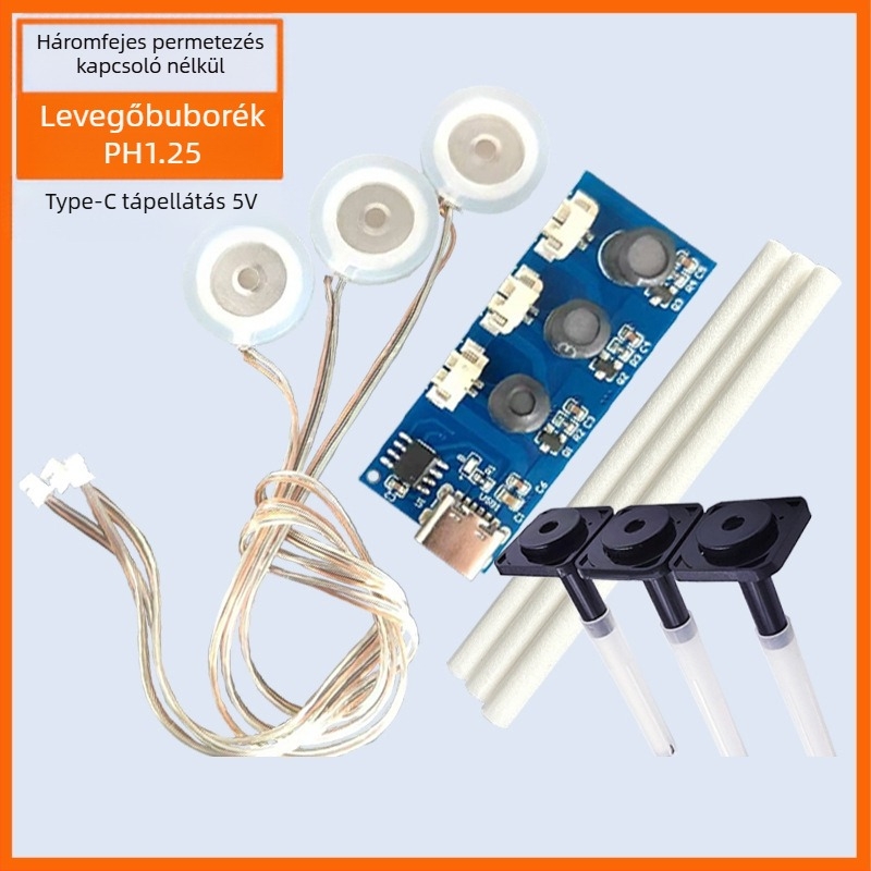 Chun Jia San permetező párásító modul barkács porlasztó permetező meghajtó áramköri lap 1 húzás 3 növény öntözési köd mennyisége