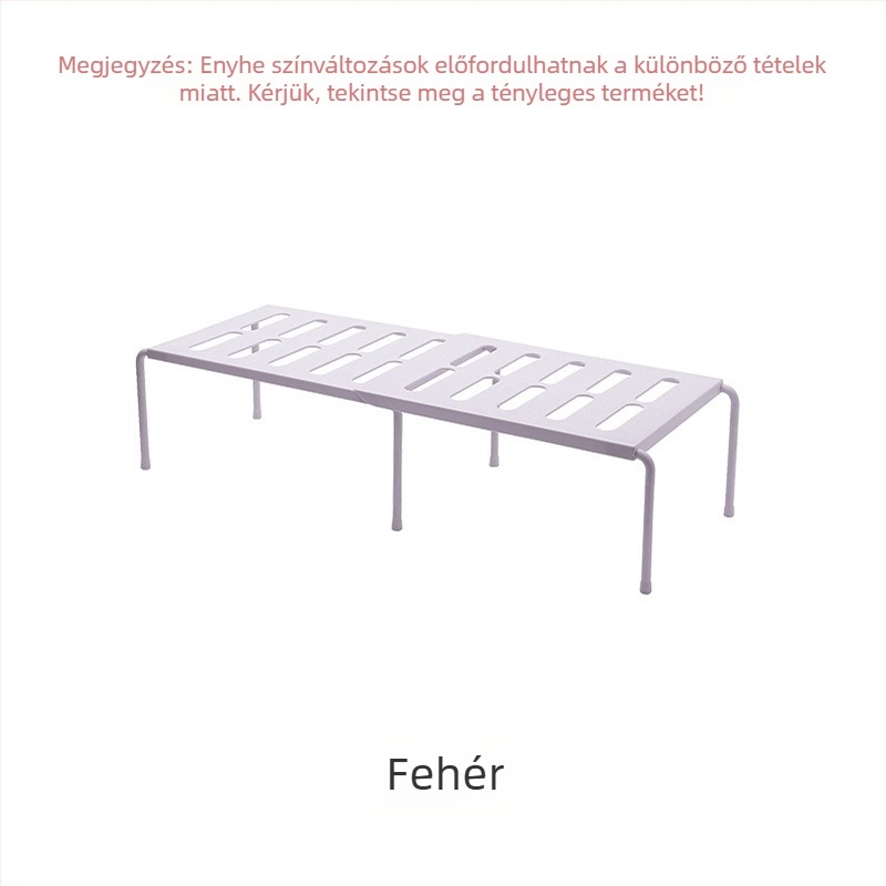 Konyhai kihúzható mosogató tárolóállvány, laminált állvány, konyhaszekrény tároló, multifunkcionális edénytartó, tárolópolc