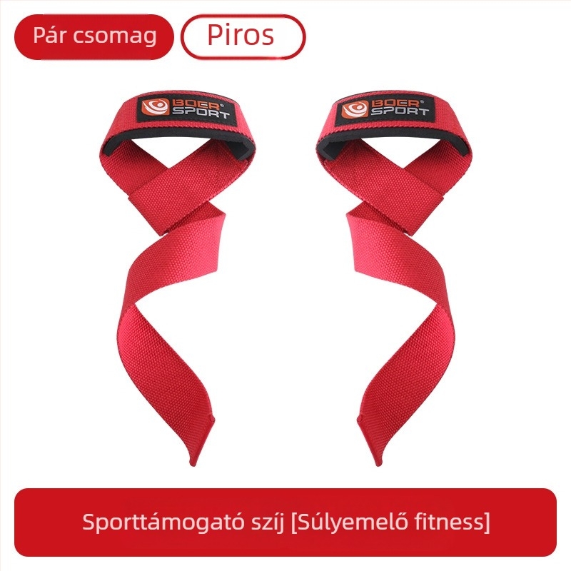 Sport védőfelszerelés súlyemelő segédöv csuklóvédő fitnesz csúszásmentes kopásálló feszítőöv kölcsönzőöv csukló kemény húzóöv nagykereskedelem