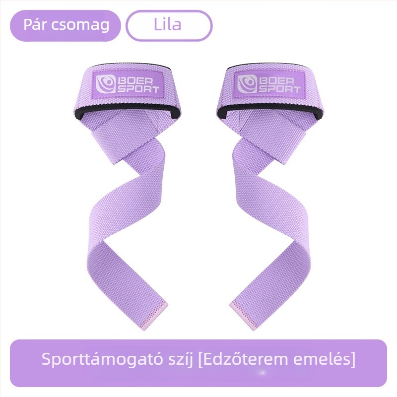 Sport védőfelszerelés súlyemelő segédöv csuklóvédő fitnesz csúszásmentes kopásálló feszítőöv kölcsönzőöv csukló kemény húzóöv nagykereskedelem