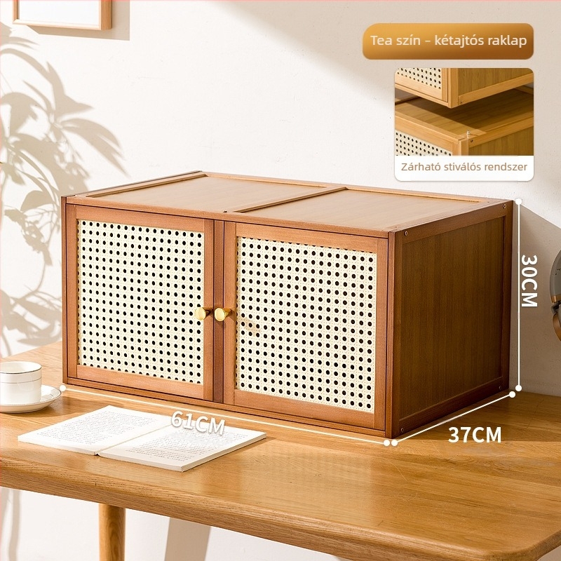 Játék és egyéb tárolódoboz Multifunkcionális tárolószekrény Kalek rácsos szekrény Rattan tárolódoboz, szervező, tárolókosár