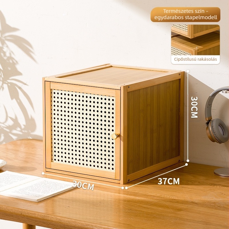 Játék és egyéb tárolódoboz Multifunkcionális tárolószekrény Kalek rácsos szekrény Rattan tárolódoboz, szervező, tárolókosár