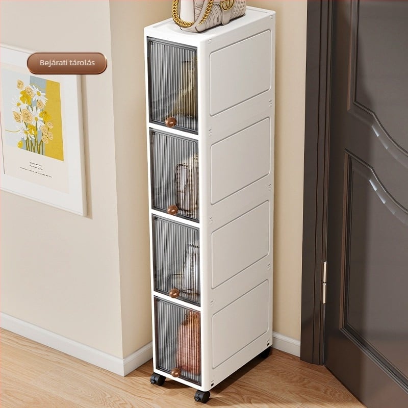 20 cm-es keskeny résű tárolószekrény fiókos konyhai rés többrétegű fürdőszobai keskeny tárolószekrény tárolóállvány