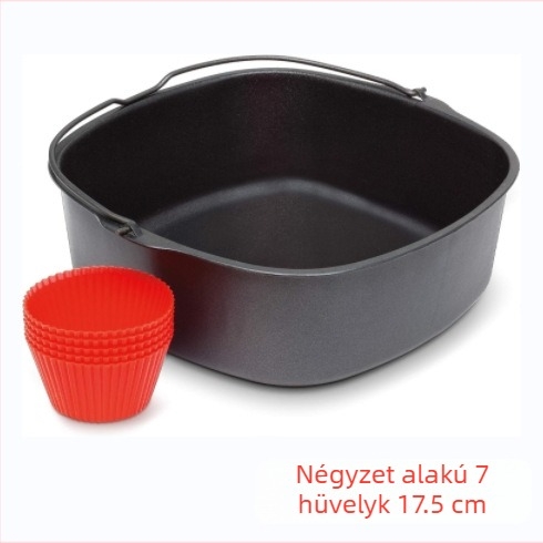 HD9 232 220 négyzet alakú sütőkosárhoz, süteményhordóhoz, 7 hüvelykes, 8 hüvelykes légkeveréses fritőz tartozékokhoz, HD 99 963