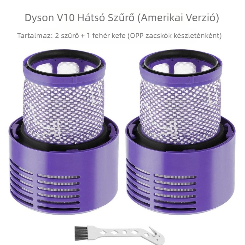 Dyson Dyson vezeték nélküli porszívó tartozékokhoz alkalmas, V10 hátsó HEPA Haipa szűrő szűrőbetét