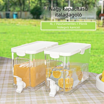 Nagy kapacitású hideg vizes vízforraló csapteleppel Hideg vizes vízforraló Háztartási hűtőszekrény Japán gyümölcslé gyümölcstea hideg ital vödör hideg vizes vízforraló