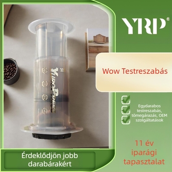 Francia kávéfőző, Aiyole csepegtetős kávéfőző, kávészűrő papír, tiszta pépből készült kávé, kézi présszűrő