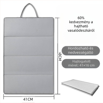 Három összecsukható vasalódeszka, vasalószőnyeg, vasalódeszka, összecsukható, hordozható, hőszigetelő szőnyeg, lapos vasalószőnyeg, függő, magas hőmérsékletű szőnyeg, tartozékok