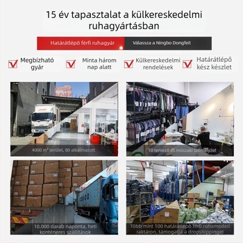 25 férfi európai és amerikai, határokon átnyúló nagykereskedelmi gyár, TEMU Xiyin Amazon Splicing divatos utcai sport- és hétköznapi nadrág